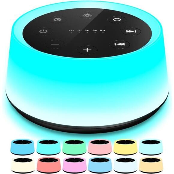 Sound Machine and White Noise Machine with 30 Soothing Sounds - Picture 1 of 8